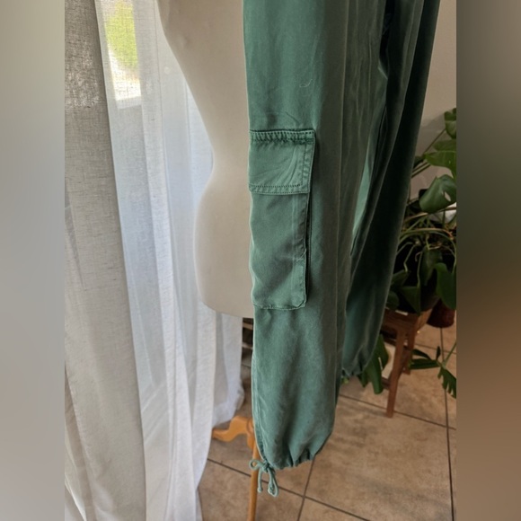 Young Fabulous & broke Green cargo jogger - Picture 3 of 6